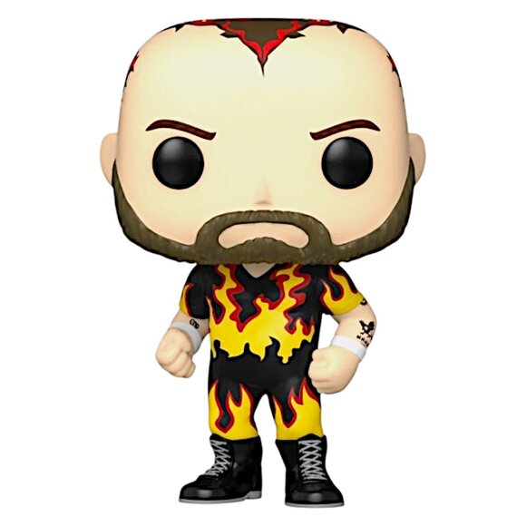 Funko Bam Bam Bigelow WWE Vinyl Figure #119 Glow in the Dark Walmart Exclusive - Picture 8 of 9